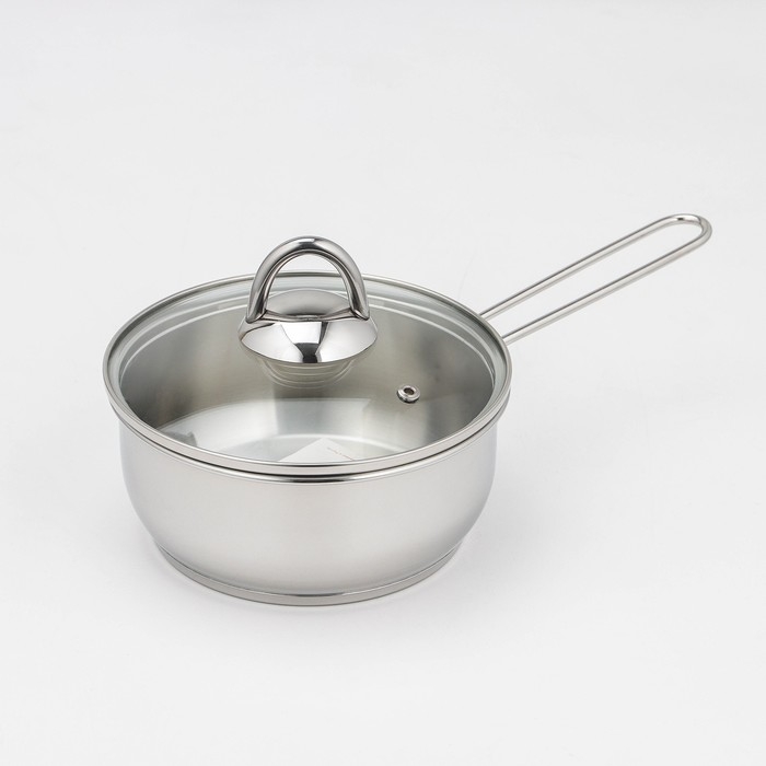 Набор посуды &laquo;Классика-прима&raquo;, 5 предметов: 4 кастрюли 1 л, 1,75 л, 3 л,5 л, сковорода 1 л, капсульное дно, индукция