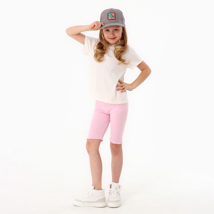 Кепка детская для мальчика &laquo;Динозаврик&raquo;, цвет серый, р-р 52-54, 5-7 лет