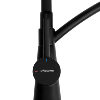 Cмеситель для кухни Accoona A5179FF-13, однорычажный, с выходом для питьевой воды, черный Cмеситель для кухни Accoona A5179FF-13, однорычажный, с выходом для питьевой воды, черный