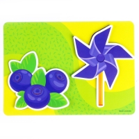 Развивающая игра на липучках &laquo;Цвета&raquo;