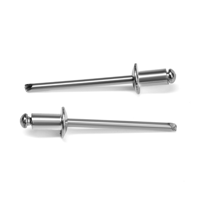 Заклёпки ТУНДРА krep, вытяжные, алюминий-сталь, 4х8 мм, неокрашенные, 1000 шт Заклёпки ТУНДРА krep, вытяжные, алюминий-сталь, 4х8 мм, неокрашенные, 1000 шт