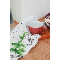 Полотенце кухонное Доляна Enjoy every moment, 35х60 см, 100% хлопок, 160г/м2 Полотенце кухонное Доляна Enjoy every moment, 35х60 см, 100% хлопок, 160г/м2