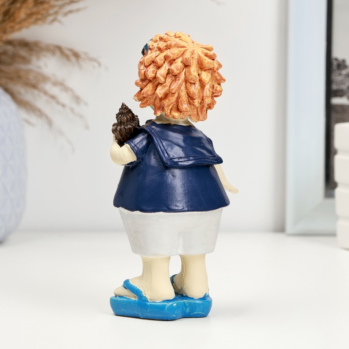 Фигура Фигура "Девочка с ракушкой" 8х7х15см