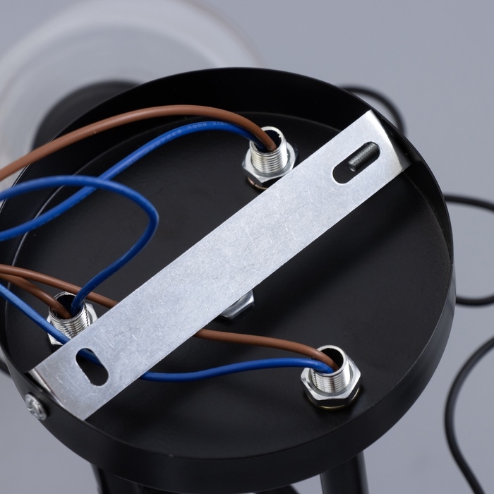 Люстра "Марти" 3хЕ27 40Вт черный 48х48х26 см