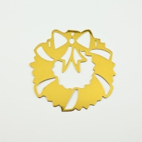 Гирлянда на ленте &laquo;Новогодняя&raquo;, на Новый год, золото