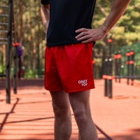 Шорты спортивные ONLYTOP unisex red, р. 52 Шорты спортивные ONLYTOP unisex red, р. 52