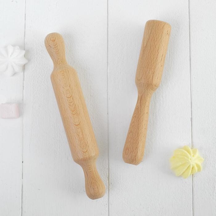 Набор &laquo;Кухня&raquo;: доска, скалка, толкушка