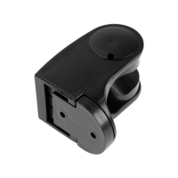 Держатель для душевой лейки ZEIN Z100, регулируемый, черный Держатель для душевой лейки ZEIN Z100, регулируемый, черный