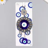 Подвеска от сглаза "Хоровод цветов" + 5 подвески 10,3х25,2 см Подвеска от сглаза "Хоровод цветов" + 5 подвески 10,3х25,2 см