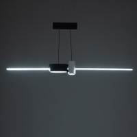 Светильник с ПДУ "Бергер" LED 18Вт 3000-6000К бело-черный 100х100 см Светильник с ПДУ "Бергер" LED 18Вт 3000-6000К бело-черный 100х100 см