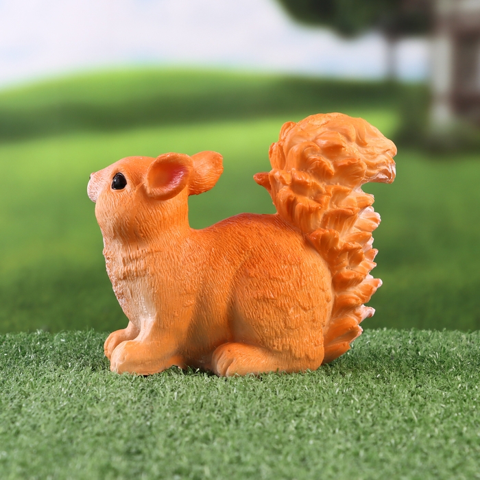 Садовая фигура Садовая фигура "Бельчонок" 8х14х15см ///