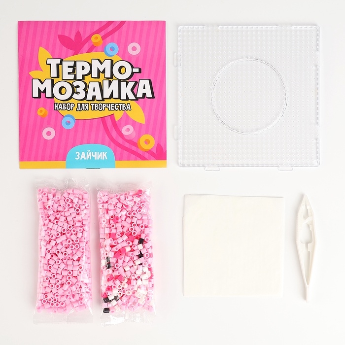 Термомозаика для детей 3D фигурка &laquo;Зайка&raquo;