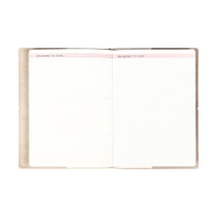 Ежедневник датир 2025г А6+ 176л ESCALADA, мяг обл, иск кожа, тис ф, кр бл 70г/м2, бежевый Ежедневник датир 2025г А6+ 176л ESCALADA, мяг обл, иск кожа, тис ф, кр бл 70г/м2, бежевый