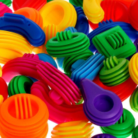 Конструктор &laquo;Необычные фигурки&raquo;, 80 деталей, размер одной детали 6 х 2 х 1,5 см