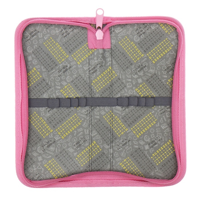 Пенал 1 секция, 90 х 195 х 25 мм, Calligrata "Котик корея", ламинированный картон