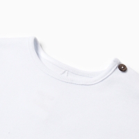 Футболка детская MINAKU: Basic Line BABY, цвет белый, рост 62-68 Футболка детская MINAKU: Basic Line BABY, цвет белый, рост 62-68