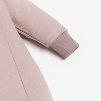 Комбинезон с капюшоном Крошка Я &laquo;Киса&raquo;, рост 68-74 см, цвет лиловый