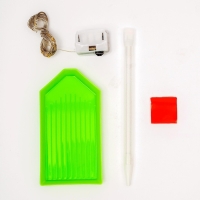 Новогодняя алмазная мозаика с гирляндой на раме с частичным заполнением «Новый год. Новогодний экспресс», 20 х 30 см Новогодняя алмазная мозаика с гирляндой на раме с частичным заполнением «Новый год. Новогодний экспресс», 20 х 30 см