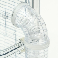 Клетка для грызунов с туннелем и наполнением, 32 х 31 х 39 см, голубая Клетка для грызунов с туннелем и наполнением, 32 х 31 х 39 см, голубая