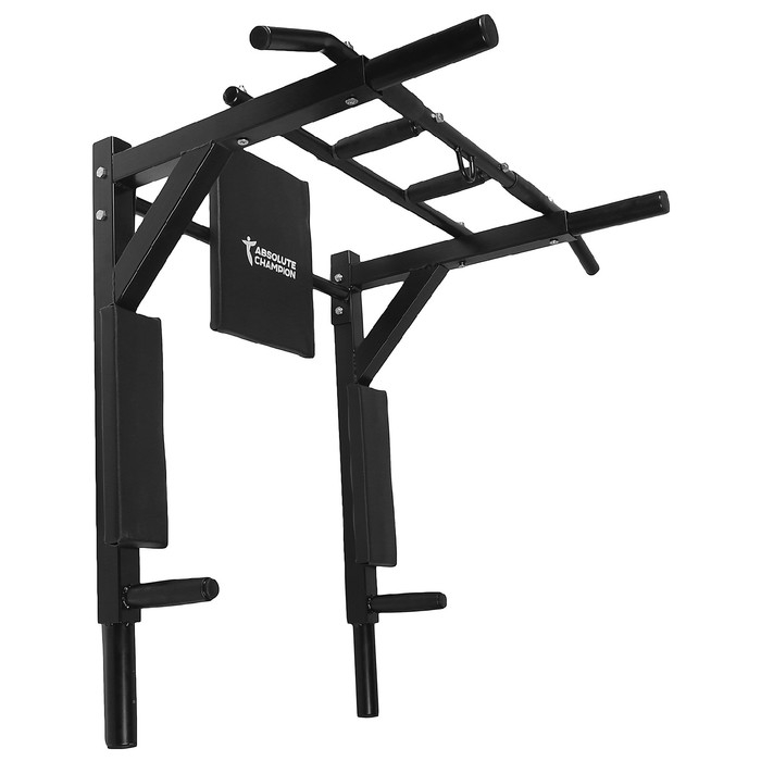 Турник-брусья &laquo;Профи&raquo; люкс, с переворотом, цвет чёрный