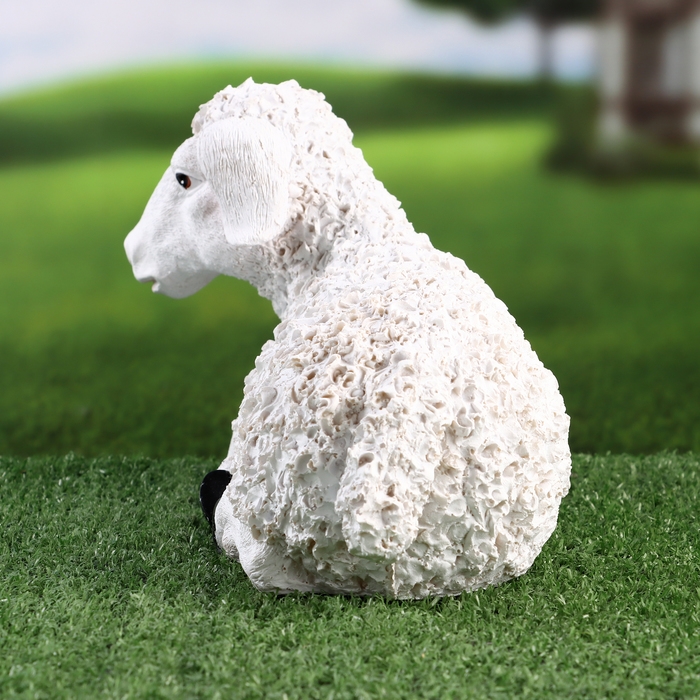 Садовая фигура Садовая фигура "Ягненок лежит" 29х15х17см