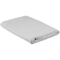 Полотенце вафельное Gentle, большое, светло-серое Полотенце вафельное Gentle, большое, светло-серое