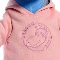 Мягкая игрушка «Дракон Дейзи в толстовке», 25 см, цвет синий Мягкая игрушка «Дракон Дейзи в толстовке», 25 см, цвет синий