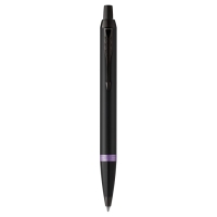 Ручка шариковая Parker Im Professionals Amethyst Purple, черно-фиол, подар/уп 2172951 Ручка шариковая Parker Im Professionals Amethyst Purple, черно-фиол, подар/уп 2172951