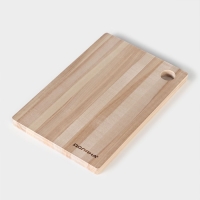 Доска разделочная Доляна &laquo;Классика&raquo;, 30&times;20&times;1,8 см, массив берёзы