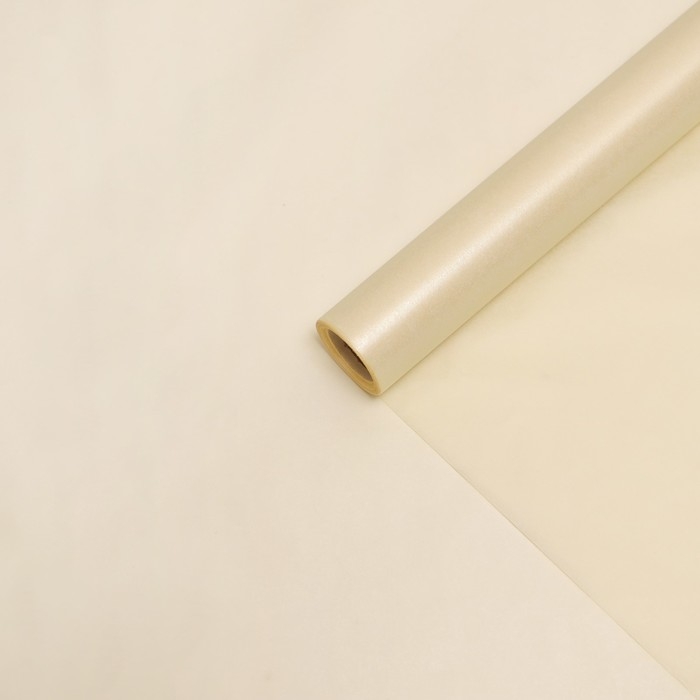 Бумага тишью «Жемчужная», слоновая кость, 50см х 10 м Бумага тишью «Жемчужная», слоновая кость, 50см х 10 м