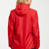 Ветровка женская Fastplant красная, размер XXL