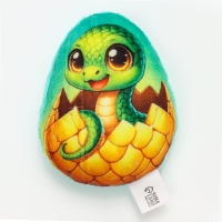 Магнит новогодний мягкий, змея, МИКС Магнит новогодний мягкий, змея, МИКС