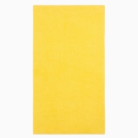 Полотенце махровое Экономь и Я 50*90 см, цв. желтый, 100% хлопок, 320 гр/м2