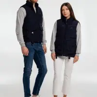 Жилет с подогревом Thermalli Zermatt темно-синий, размер M