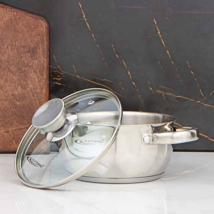 Кастрюля &laquo;Антея&raquo;, 1.5 л, d=16 см, капсульное дно, индукция