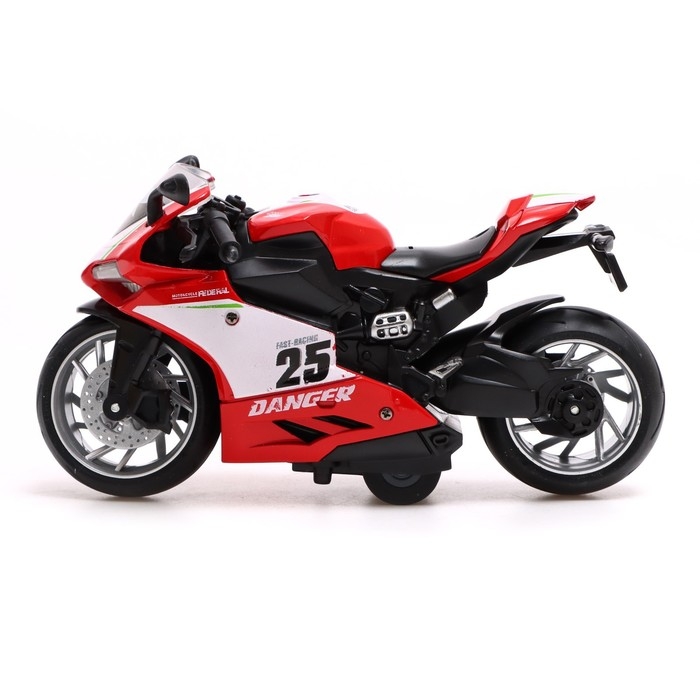 Мотоцикл металлический «СпортБайк», масштаб 1:12, МИКС Мотоцикл металлический «СпортБайк», масштаб 1:12, МИКС