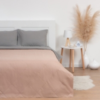 Покрывало LoveLife 1,5 сп 150х210&plusmn;5 см, цвет коричневый, микрофайбер, 100% п/э