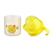 Поильник детский с твёрдым носиком «Сладкая жизнь», 140 мл., с ручками, цвет желтый Поильник детский с твёрдым носиком «Сладкая жизнь», 140 мл., с ручками, цвет желтый