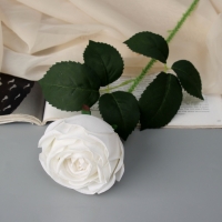 Цветы искусственные "Роза леди каскад, с шипами" 57х8 см, белый Цветы искусственные "Роза леди каскад, с шипами" 57х8 см, белый