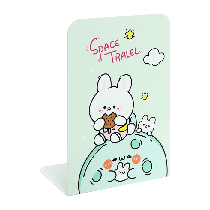 Подставки для книг Подставки для книг "Зверушки", 2 штуки, зелёные