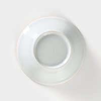 Салатник фарфоровый &laquo;Мадонна&raquo;, 360 мл, d=14,5 см, рисунок микс, цвет белый