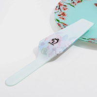 Тортовница стеклянная с лопаткой Доляна &laquo;Кролик&raquo;, d=30 см, лопатка 26,5&times;7&times;2 см