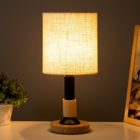 Настольная лампа "Мирабель" E27 40Вт черный 16х16х36,5 см RISALUX