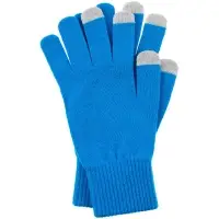Перчатки сенсорные Urban Flow, ярко-голубые, размер L/XL Перчатки сенсорные Urban Flow, ярко-голубые, размер L/XL