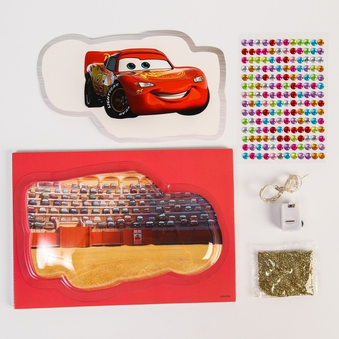 Набор для творчества &laquo;Ночник своими руками&raquo;, Тачки