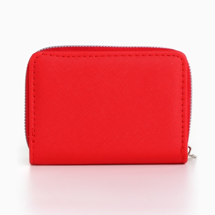 Кошелёк женский NK, 12х8 см, цвет красный
