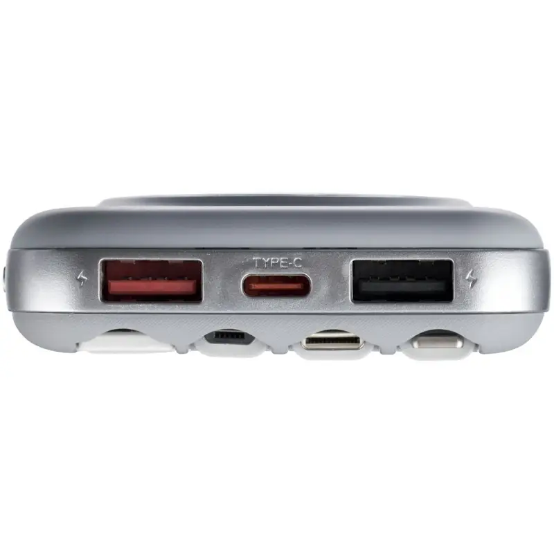 Внешний аккумулятор Omni Pro 10000 мАч, серый Внешний аккумулятор Omni Pro 10000 мАч, серый