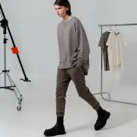 Свитшот унисекс Kosmos 1.0, серый, размер S