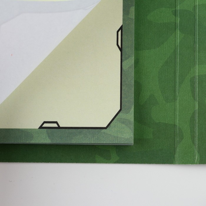 Подарочный набор &laquo;23 февраля!&raquo;, планинг-стикеры 30 л, ручка пластик