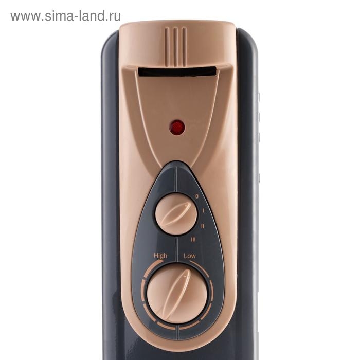 Обогреватель ENGY EN-2407 Loft, масляный, 1500 Вт, 7 секций, 15 м&sup2;, чёрный